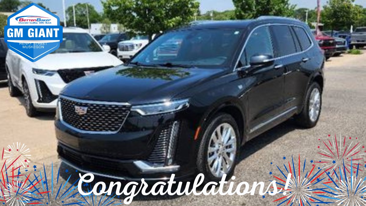🎉👉 Congratulations Mr.Grissom on your brand new #Cadillac #XT6! Thank you for trusting Brock Williams & @theBettenBaker team with your business! Enjoy your new #SUV! #toosmoove #bestbuyfromBrock #BettenBakerMuskegonisthebest #BeIconic #DareGreatly #Newcarsales