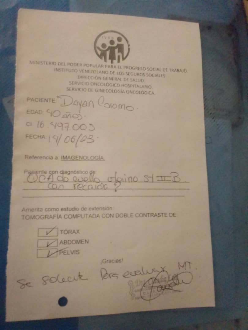 RedPlazaInforma's tweet photo. @Gabrielasjr @NicolasMaduro @TarekWiliamSaab @gestionperfecta @MirandaGob por favor requiero de su ayuda de manera urgente https://t.co/0AIMGU3TQR