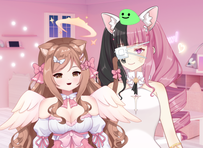 LunaMelodyyVT's tweet photo. Going on a second date (#collab) with @BoaTheGoddess. We're going to see the world! in #Overwatch2!

Come check us out over on https://t.co/hHNfK9Vrwk!

#VTuber #VTuberEN #ENVtuber #VTuberUprising #ShinseiEN https://t.co/ZYHPbW3mJn