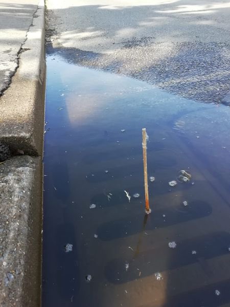 @Waterwise @Cambswater About time you followed your own advice and came to mend this leak in Way Lane, Waterbeach. This was first reported to you several weeks ago and has been reported repeatedly since! #hypocrisy #waterwaster #incompetent