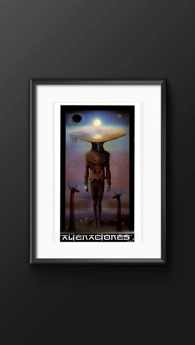 DarkArtista's tweet photo. Gn. #NFTfam
My Last Work.
"Alien'Nazion".
6/6
$ETH
#BlueSkyNFT #NFTart #darnft #NFT #NFTCommunity #NFTNYC #nftcollector #nftcollector #Cryptoart #nftartist #NFTMarketplace #NFAmagazine #nftartgallery #nftcollectibles #digitalmasterpiece https://t.co/YLYeVzdkue vía @opensea https://t.co/5PFvoFA2Cj