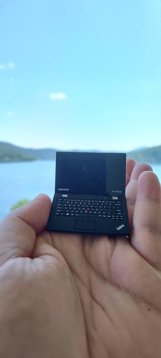 Tom_ZR_Race's tweet photo. It's a special vacation #ThinkPadThursday post this week. I'm traveling light so it's the mini #ThinkPad with me this time. Last year it was an X1 Tablet. Do you take a laptop with you on vacation? #ThinkOn #ThinkTravel #LenovoIN https://t.co/VK0a49Wpc1