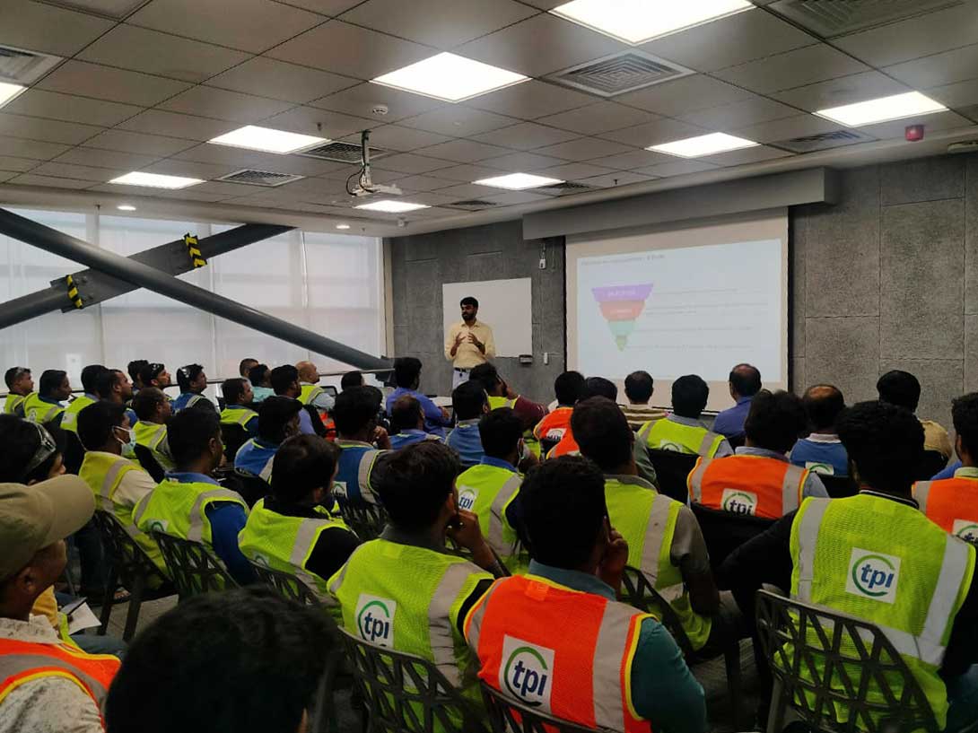 TPI_Composites's tweet photo. Faculty Leadership Development Program (FLDP) Cohort 1 launched in TPI India to help Team Leaders unleash their potential &amp; help them build high-performance teams. #mytpi #FLDP https://t.co/HQ6p9yJxKr