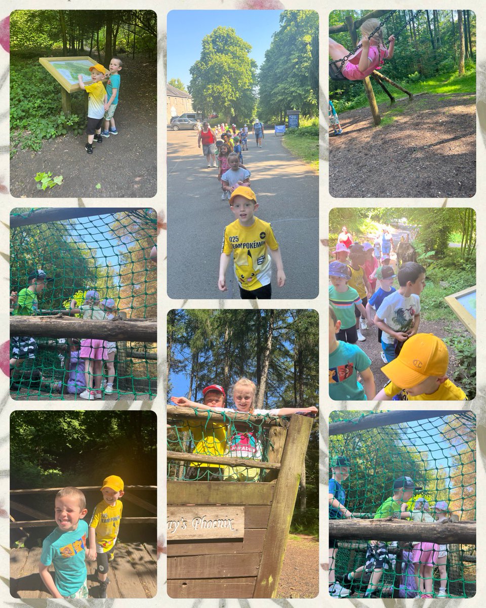 MissDochertySTA's tweet photo. We arrived at Finlaystone very excited! We started our day with a beautiful walk and a play in the park! 🌳☀️ https://t.co/VttsbhR9CT