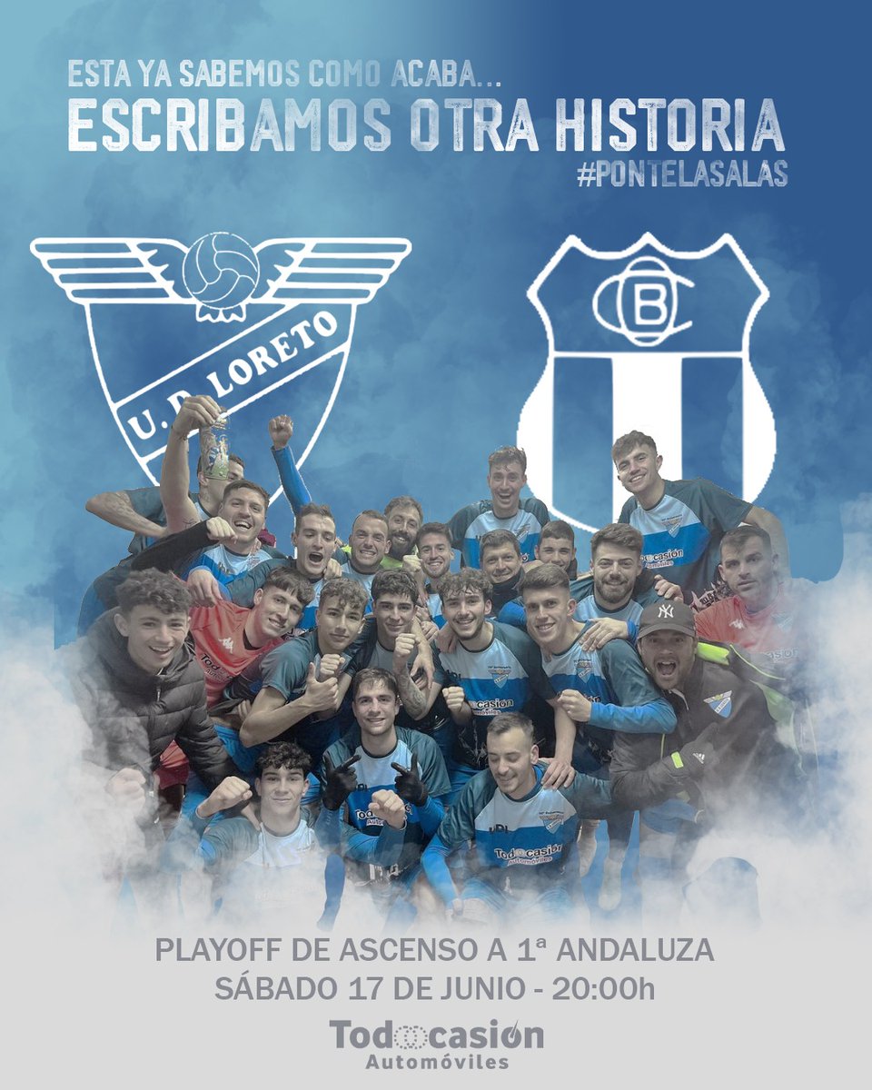 VAMOS LORETO 💙🤍💙...

#loretotracatrá #pontelasalas