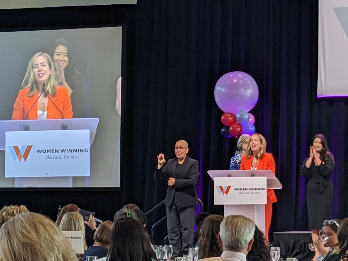 NewPublica's tweet photo. The NewPublica team could not have been more proud and excited to attend @womenwinning 's 41st Annual Luncheon in which we celebrated the history of supporting and electing pro-choice women in Minnesota. Thank you for having us! 🎉 https://t.co/67e5YNnlZB