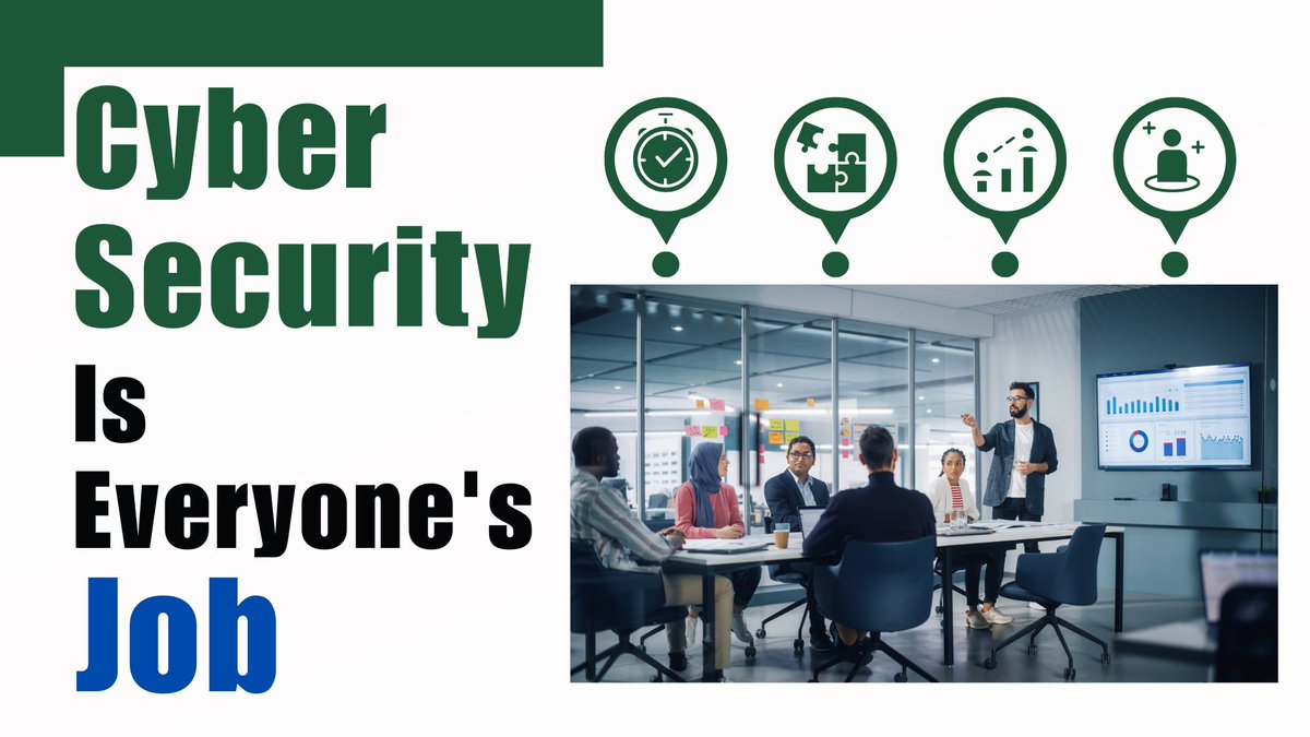 Cybersecurity Is Everyone’s Job dlvr.it/SqhD9p