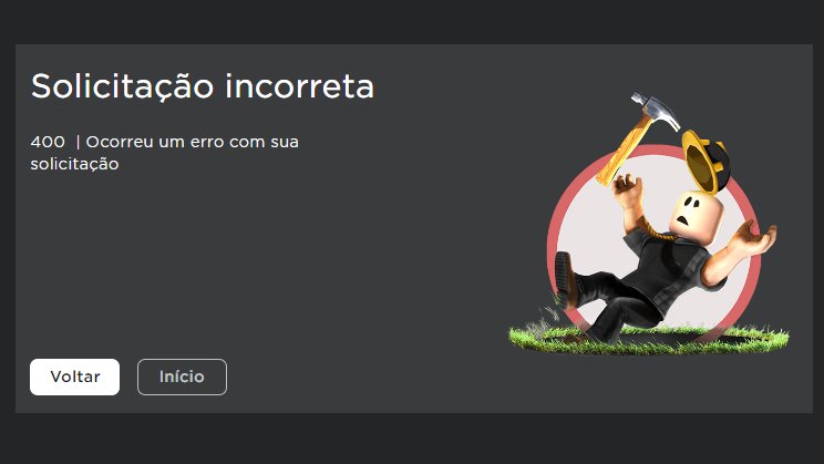 RTC em português  on X: ⚠️: Assim como a maioria de vocês já viram, a  queda do Roblox está impedindo muitos usuários de entrarem em jogos.   / X