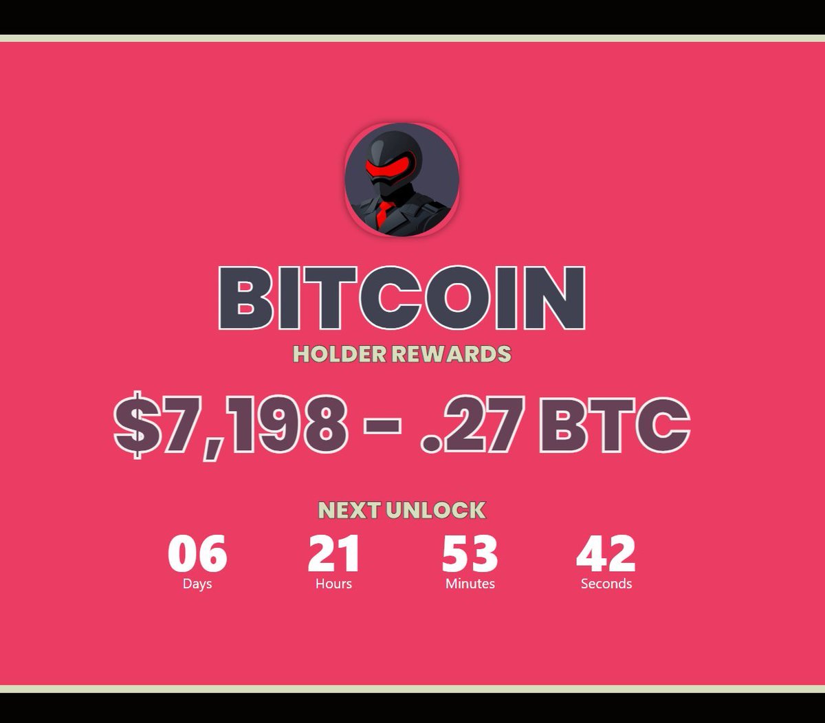 Raniinnit's tweet photo. Absolutely thrilled to be part of communities that go the EXTRA mile for their community! Earning Bitcoin while holding and getting rewarded for shilling! @snakeeyescoin is a rare kind of project and in it's early days. Rarely do projects shower their community with such care. https://t.co/9cNPXjz6q0