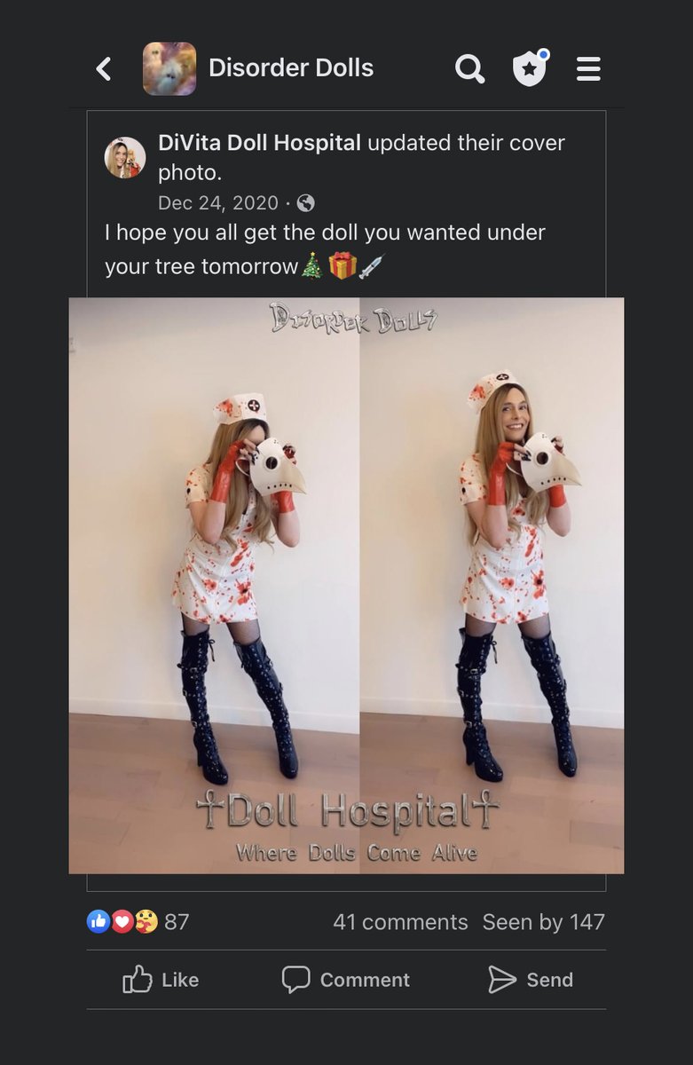 disorderdoll's tweet photo. The pandemic... what a time that was. Some of us can't come back from its lasting impact on aspects of our lives... 
https://t.co/SQ7WI5sb7R
#DisorderDolls #TrovaDivita #DisorderDoll #Divita https://t.co/Iee9Aswsu0
