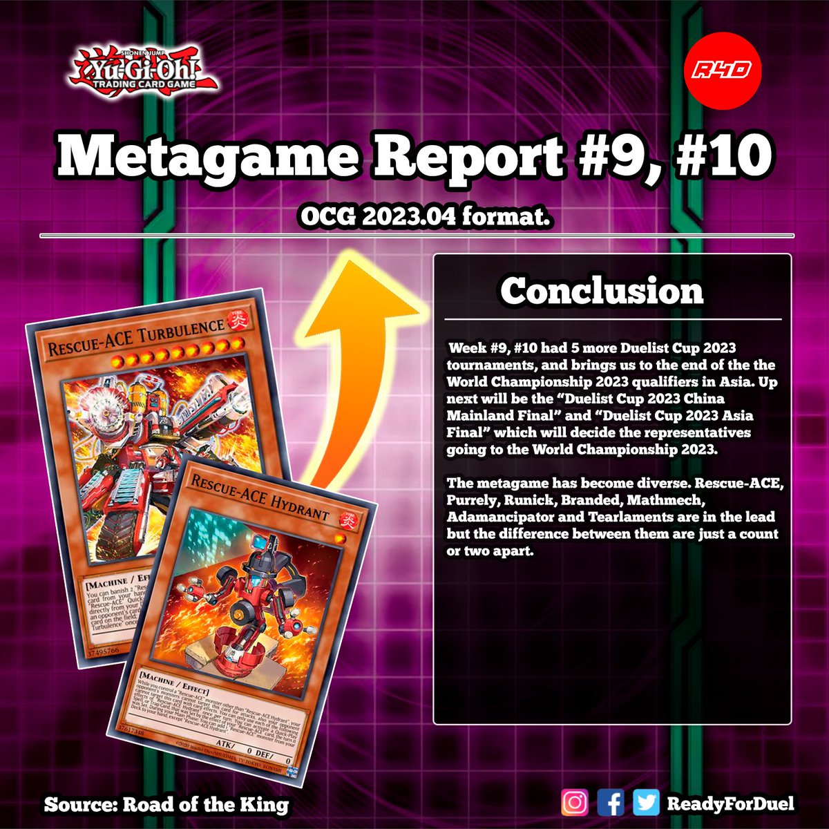 ReadyForDuel on X: OCG 2023.10 Metagame Report #1, #2   #遊戯王 #TCG #YuGiOh #MasterDuel   / X