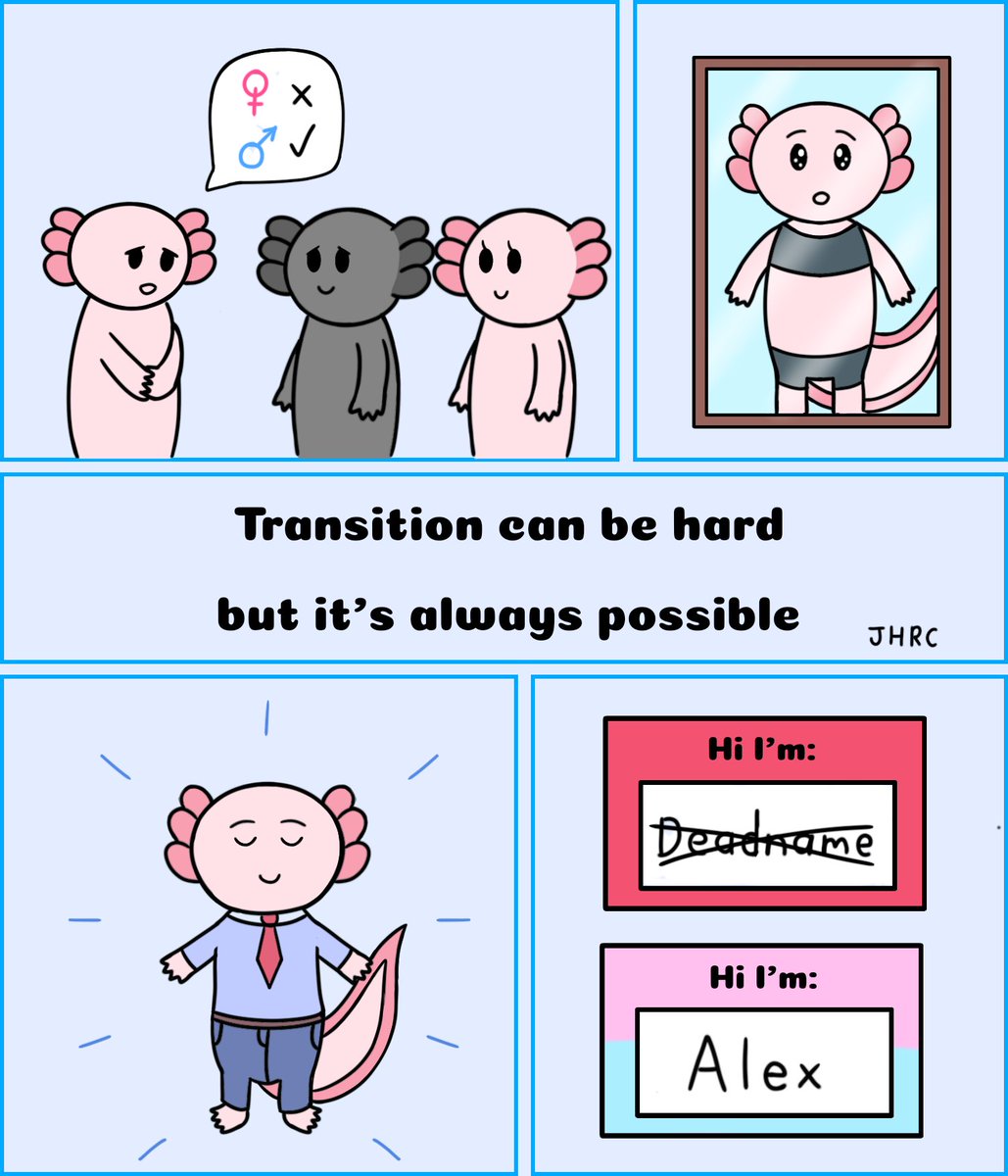 A special drawing for all trans boys 🏳️‍⚧️ Never give up on your transition, someday you will be proud of yourselves :3

#trans #PrideMonth #digitalart