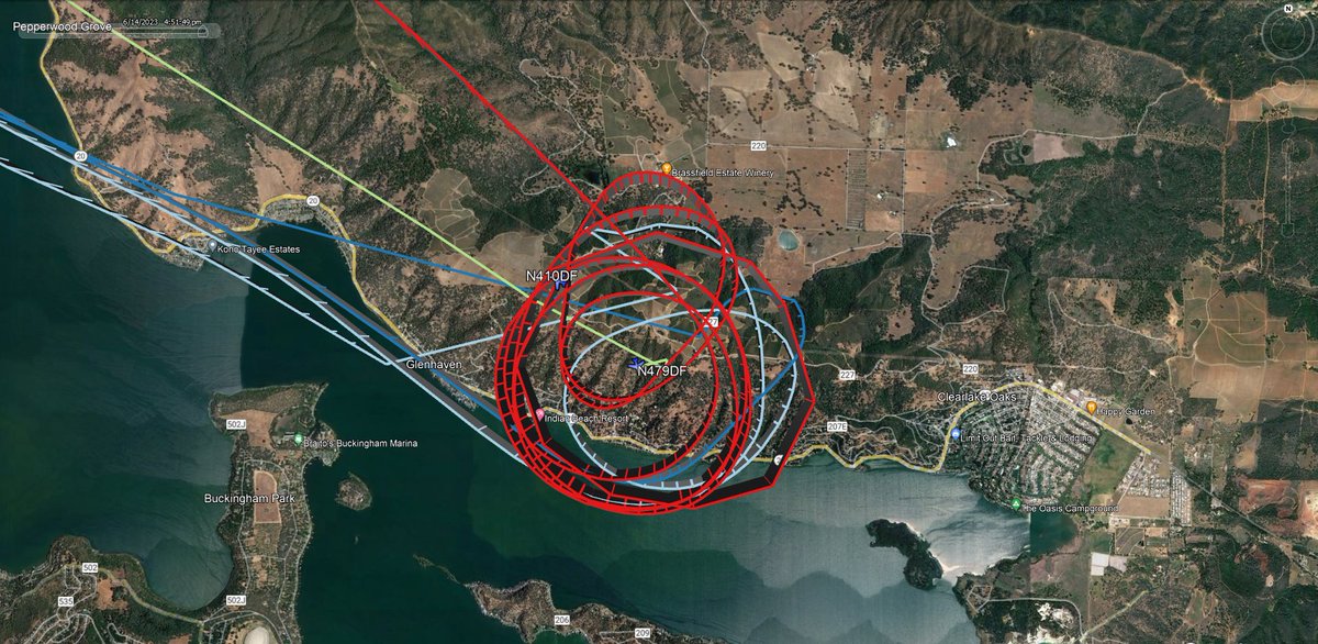 fire_feeds's tweet photo. Update with additional aircraft: the 10+ acres #HendersonFire in #ClearlakeOaks #LakeCounty
https://t.co/1xftYc6RlG
https://t.co/uwi0qT3Q5g
#CalFire
#A110 #N410DF Air Tactical Aircraft
#N479DF Type I Heli
#T90 #N434DF Type II Airtanker
#T91 #N428DF Type II Airtanker
🔥 https://t.co/VLuegGazTz