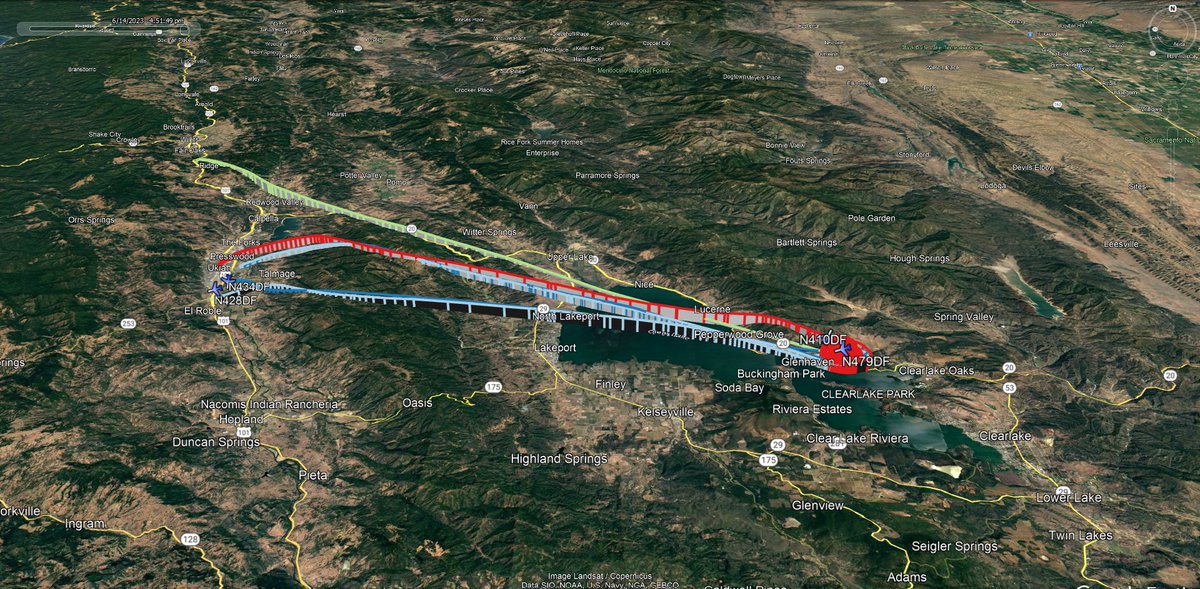 fire_feeds's tweet photo. Update with additional aircraft: the 10+ acres #HendersonFire in #ClearlakeOaks #LakeCounty
https://t.co/1xftYc6RlG
https://t.co/uwi0qT3Q5g
#CalFire
#A110 #N410DF Air Tactical Aircraft
#N479DF Type I Heli
#T90 #N434DF Type II Airtanker
#T91 #N428DF Type II Airtanker
🔥 https://t.co/VLuegGazTz