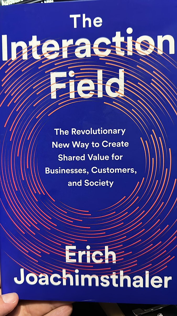 brianmig's tweet photo. Great IESE session on the impact of AI in today’s business world. I especially liked the exercise with other participants. Check out @ejoachimsthaler book “The Interaction Field”. https://t.co/vj5V6bEsGw