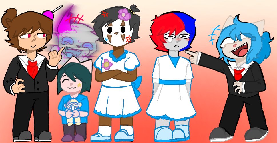 Roseanimation27's tweet photo. congratulations for your first wedding!🎉
( @vincymosqueda  and @MushROM630 )

@DingusMech @GreenRevenge2 @TBC41Foundation 💕 https://t.co/8xFXfDqmHe