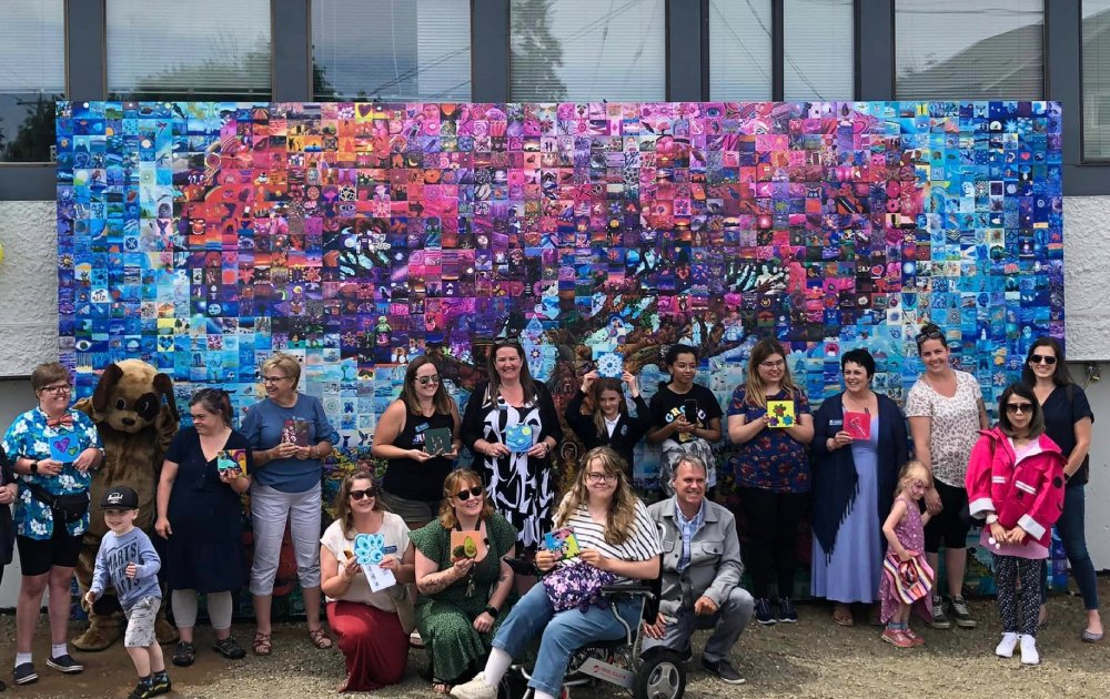 CVCDA revealed new community mural at unveiling event on June 2. Watch the ceremony and see the gallery: buff.ly/43HwvYm 

#cvcda #communitymural #mosaicmural #comoxvalley