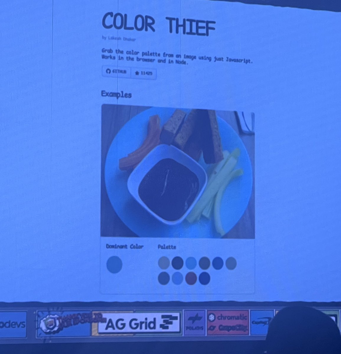 KateSky8's tweet image. Getting a dominant colour from
Pictures @ngconf
