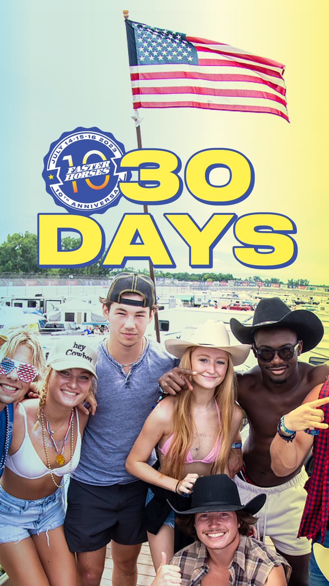 faster_horses's tweet photo. The countdown is on… https://t.co/GZRPTLqymA