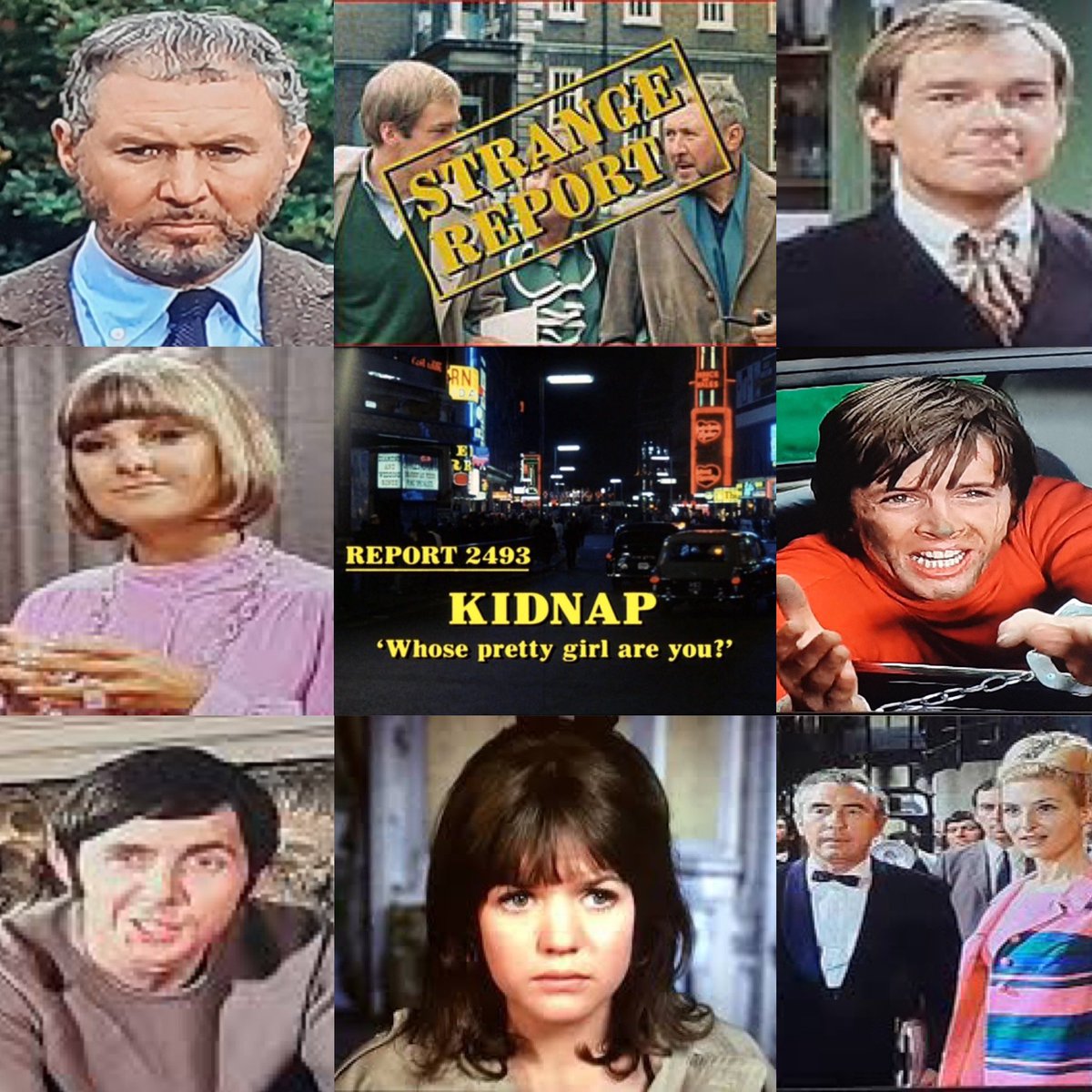 TimeLordDrew61's tweet photo. Watching the Classic ITC Series Strange REPORT &amp; 2493: KIDNAP
Whose Pretty Girl Are You?" A beauty queen is kidnapped, but is it a publicity stunt or real? The girl's wealthy father asks Strange to help, and what is thought to be a hoax takes a nasty turn. #StrangeReport https://t.co/EnFqV7IVSo