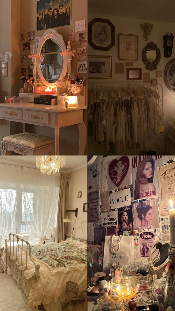 COQUETTE ROOM DECOR 🥨🥨/vintage/kamar/aesthetic

- a thread -