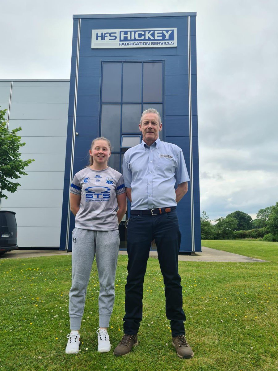 Thank you to Hickey Fabrication Services (Kilmacthomas) for sponsoring senior player Orla Hickey for the 2023 season. 

Ger Hickey and HFS are great supporters of Waterford Camogie and we thank you for the continued support 👏

hickeyfab.com