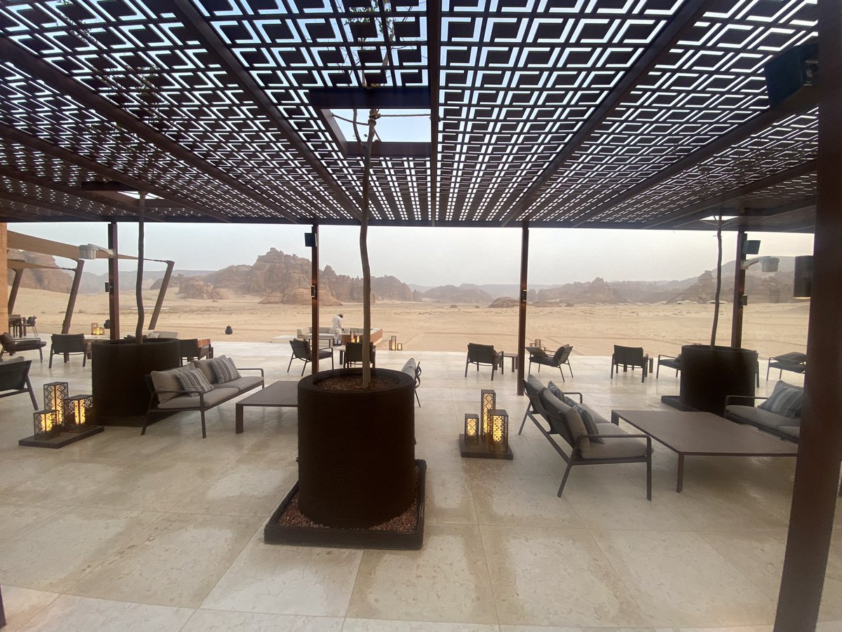 Amazing indeed to finally witness this amazing piece of architecture-Maraya building which is covered in 9,740 mirrored panels reflecting AlUla's beauty, making it the largest mirrored building in the world, according to Guinness World Records.#Islandboy