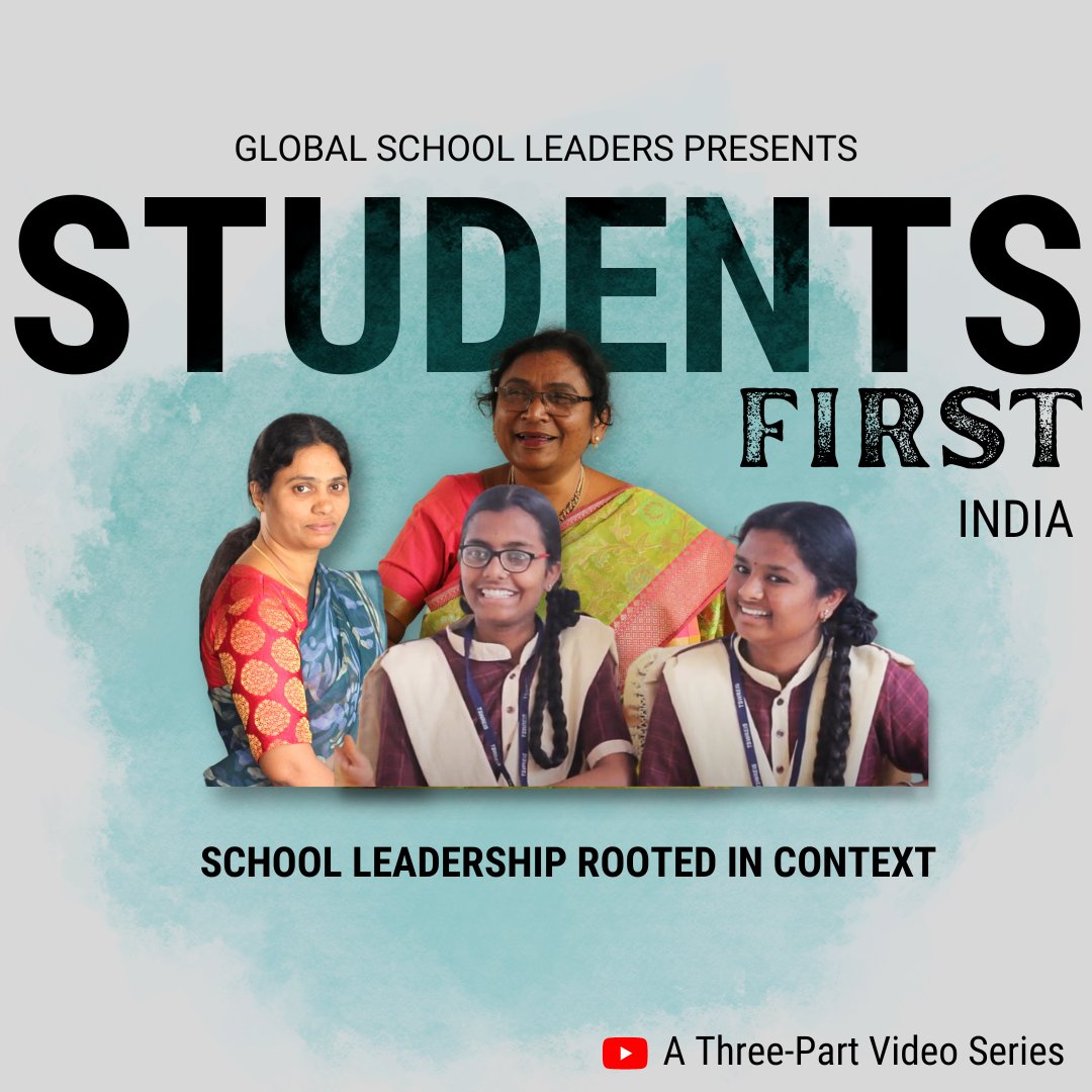 gschoolleaders's tweet photo. 🆕Just in! Our latest newsletter sheds light on the #StudentsFirst video series!

Discover how #SchoolLeader @suvarna2002 &amp; her team at @BoathGirls in Telangana, India, make a difference to their students' lives: https://t.co/3UNdF8oGsV

Check it out now!🙌#SchoolLeadership https://t.co/URdrjc1EQS