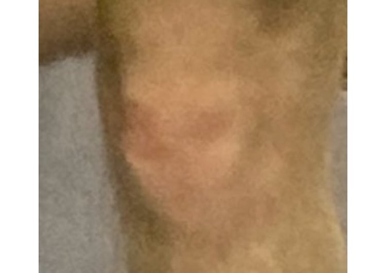 Turns out my leg is haunted
