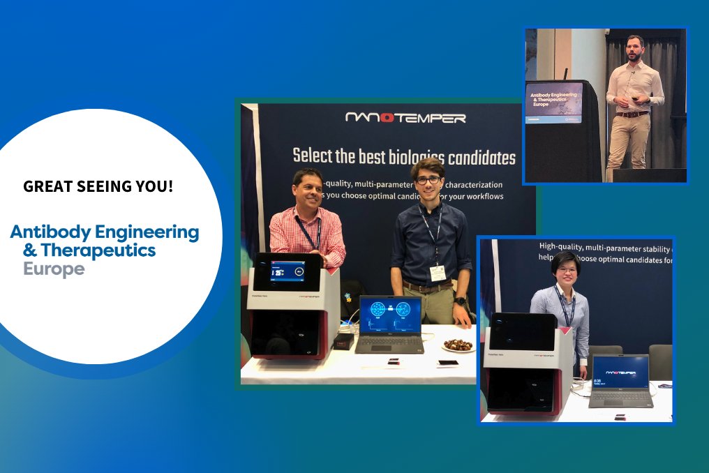 Thank you all the biologics scientists who visited us at #AntibodyEng! It was exciting to connect and chat about ways to support your biologics developability assessment and candidate selection projects.