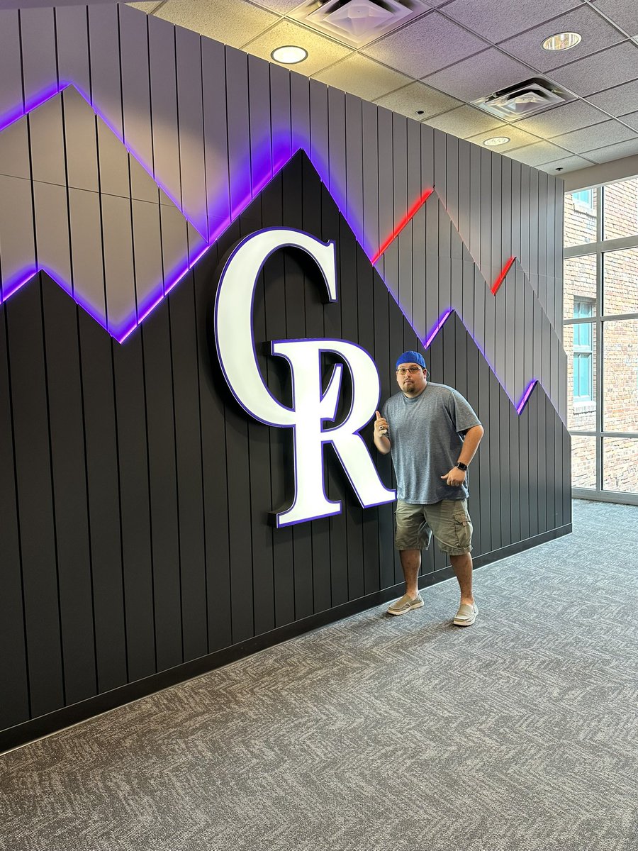 CoachAHughes1's tweet photo. Coors Field ✅ https://t.co/yLnpB5yx8F