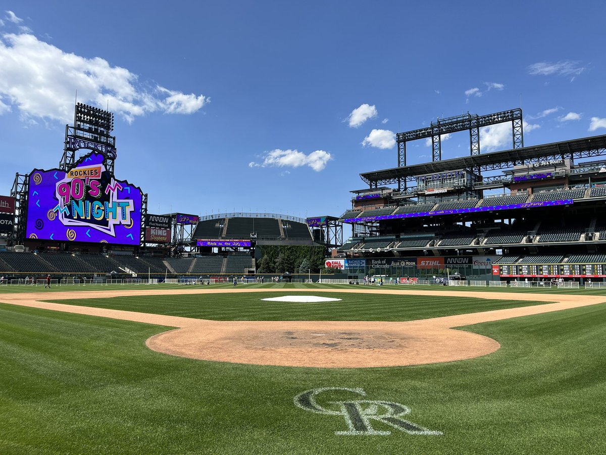 CoachAHughes1's tweet photo. Coors Field ✅ https://t.co/yLnpB5yx8F