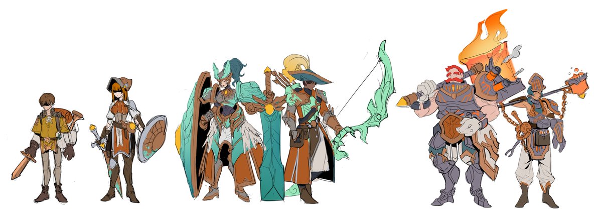 pitugame_huh's tweet image. And lastly, our final faction, the Wakewardens. These are early concepts done for the faction for #Pitu
#indiegame #gamedevelopement #gamedev #conceptart #indiegame #indiedev #2dgame #digitalart #deckbuilding #cardgames