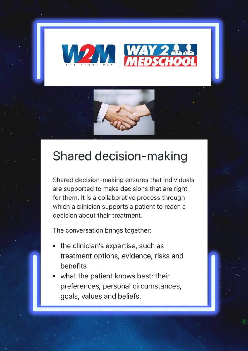 Shared decision-making in NHS

#NHS #SharedDecisionMaking
