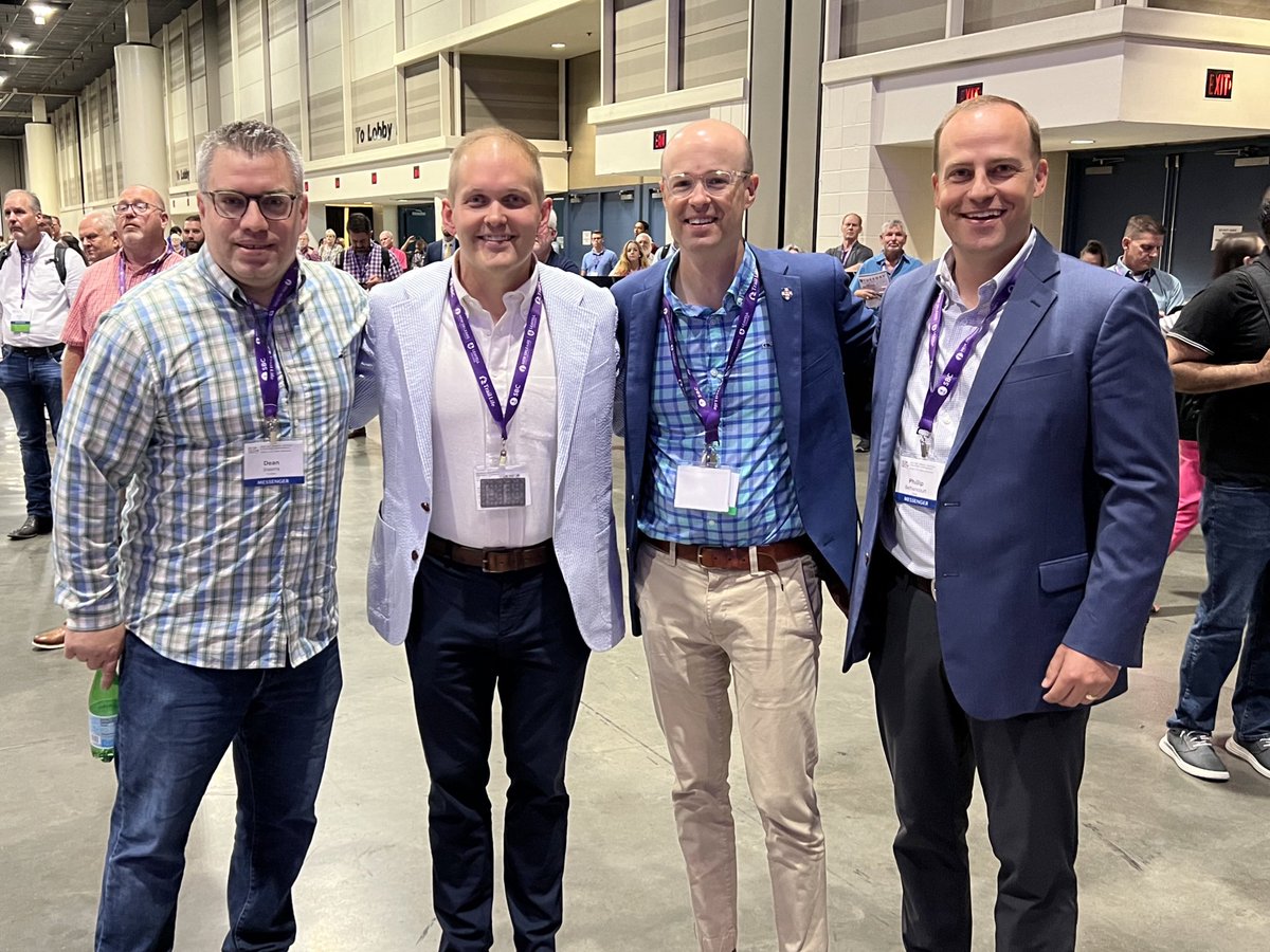 pbethancourt's tweet photo. What a great annual meeting at #SBC23!

Good friends. Good food. Good decisions. Good times.

I continue to be encouraged by the current direction of the SBC, despite those that would attempt to convince us otherwise https://t.co/GNIr0hZp8f
