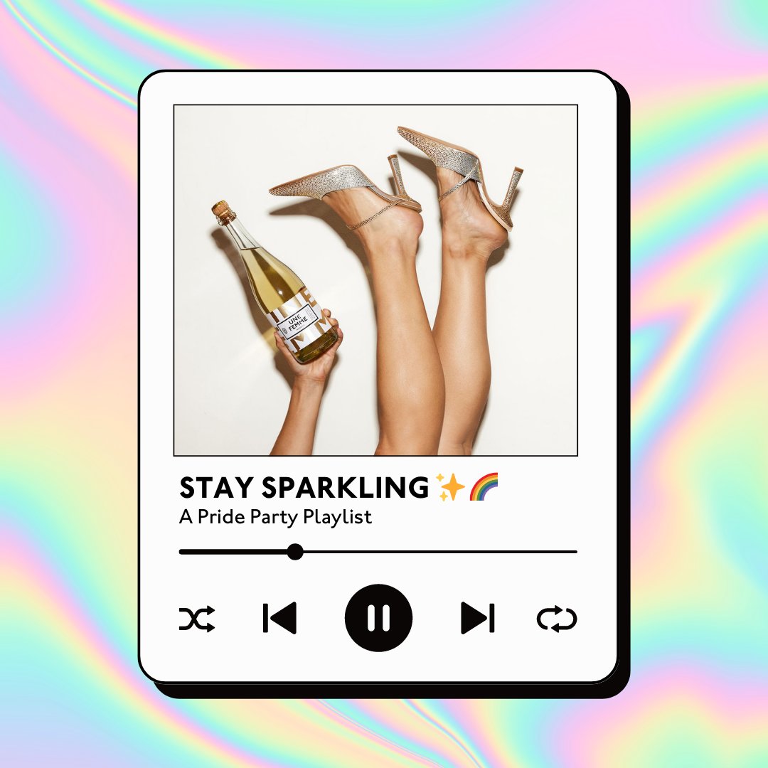 Cheers to the femmes, they/thems, and anyone sparkling with pride this month. ✨🌈

We put together a kick-ass party playlist with some songs for proud celebrations under the sun. (Especially if you feel like dancing!)

Keep sparkling, friends.

open.spotify.com/playlist/0fSFE…