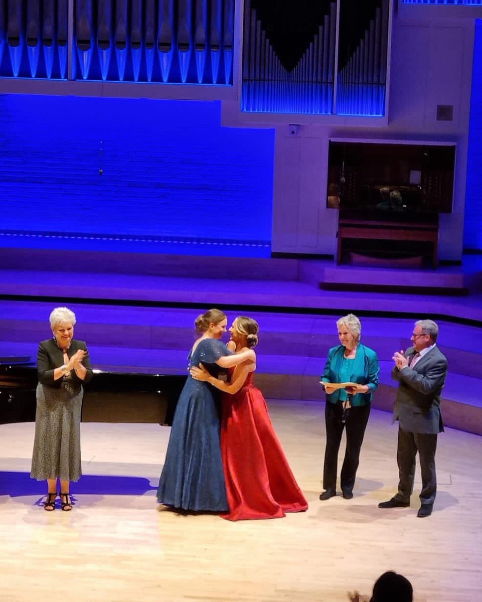 Super happy to have won 2nd prize in The Joyce and Michael Kennedy Award for the Singing of Strauss at <a href="/rncmlive/">Royal Northern College of Music</a> last night!

Big thanks to David Jones for being a fabulous partner on the keys and @susanbu1, Steven Maughan and <a href="/LynneDawsonRNCM/">Lynne Dawson</a> who were on the panel!