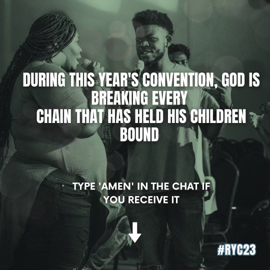 rccgnayc's tweet photo. Please note that we will officially begin RYC23 tomorrow morning at 10 AM CST! There will be a short lunch and dinner break!

EVENING SESSION BEGINS ON THURSDAY AT 8 PM CST!

Retweet this post ‼️‼️📲

Doors open at 9 AM everyday! https://t.co/zwKI91sJSn