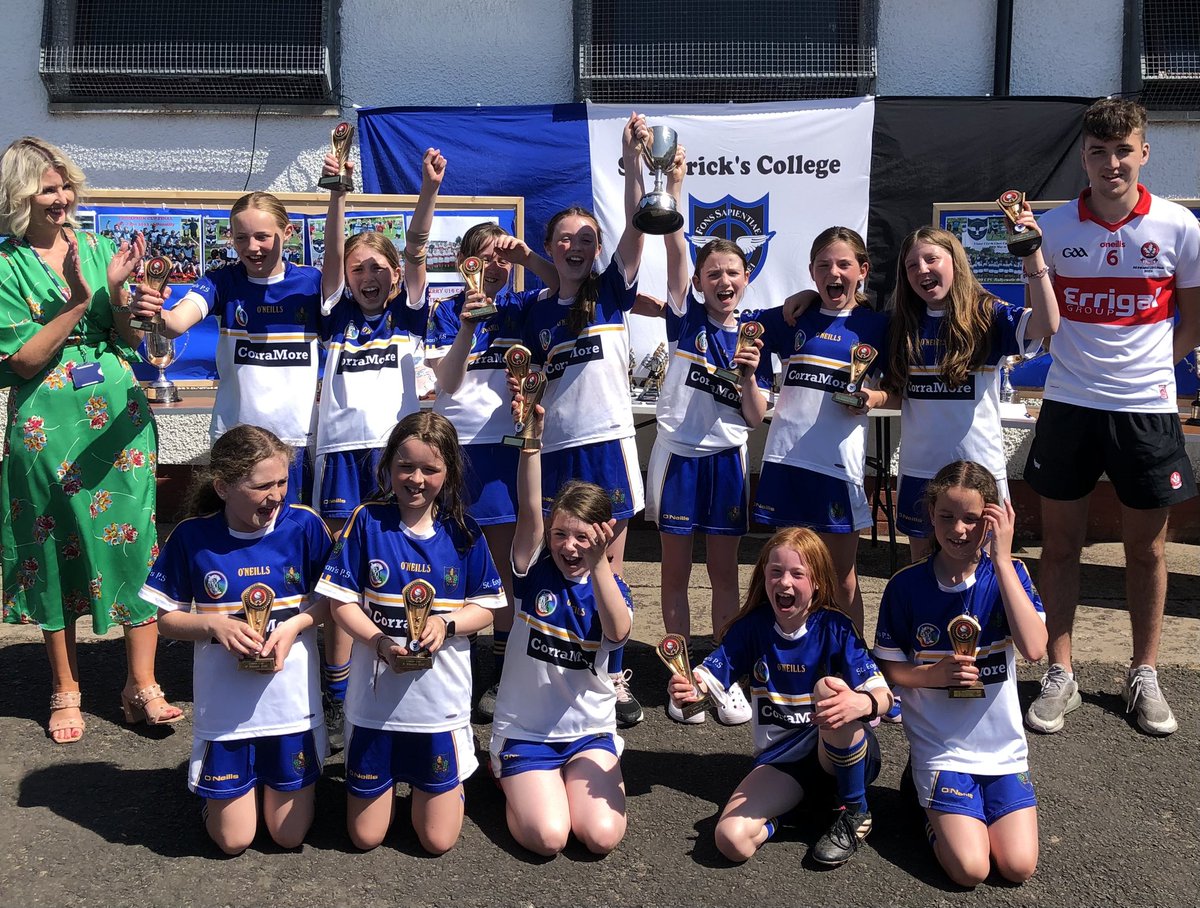 pe_spc's tweet photo. What a day - 37 teams with teachers encouraging, motivating, giving suncream and ice cream, and just inculcating GAA and life values. Take a bow Cumann na mBunscoil, Derry. #CastleCupDay @StPatsMaghera @Doiregaa @DerryCamogie1 @irishnewssport @derrypost @Doire_mBunscol https://t.co/yCe0Mk0MoP