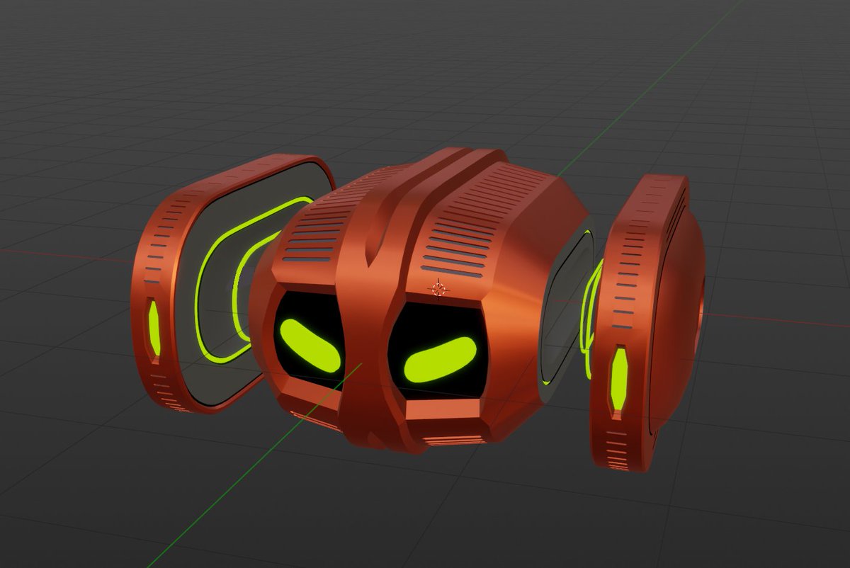 020_SARIA's tweet photo. lookit this lil dude
First official enemy for my game!
#SUPERVOID #Blender #Vtuber #3D https://t.co/bkGtbgw4CA