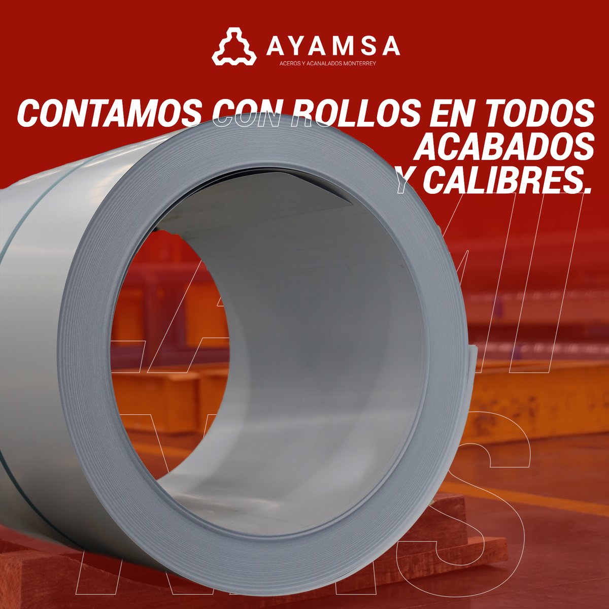 ayamsamx's tweet photo. Estos sirven como materia prima para la fabricación de láminas acanaladas, lisas, y otros productos dentro de la industria de la construcción. 👈👷♂️
.
¡Cotiza con nosotros!
📱 (81) 81315410
💻 https://t.co/41EjkikhCH
.
#AYAMSA #TanFuertesComoElAcero #iso900 #SDI https://t.co/8SlFKPGgQf