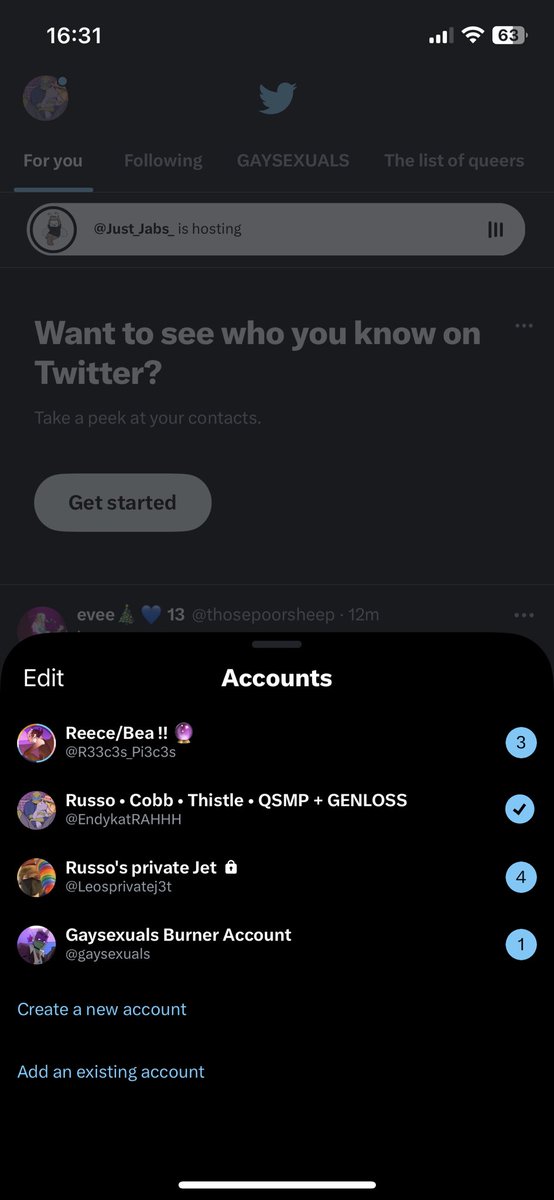 Russo • Cobb • Thistle • QSMP + GENLOSS + 1K! on Twitter "Here's my