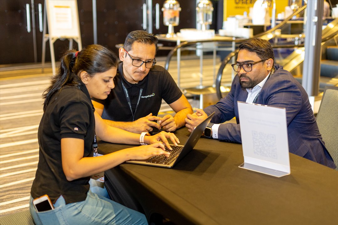 ManageEngineLA's tweet photo. ¡Ya casi finalizamos nuestra #UserConfMexico y no podemos estar más contentos! 🤝👏 Esperamos que hayas aprovechado nuestras sesiones especializadas, uno a uno y demás espacios para el beneficio de tu infraestructura TI y más. 🤓💻
¡Te esperamos mañana con un día lleno de TI! 🌐 https://t.co/raLDfQZV5F