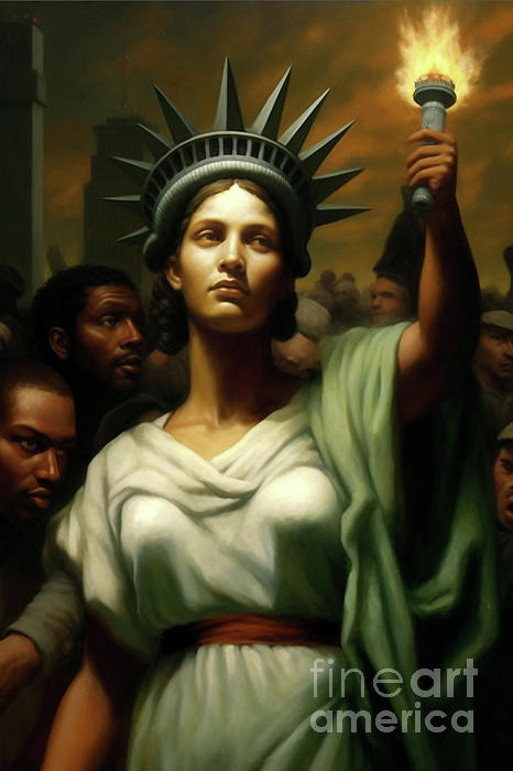 jclarkart's tweet photo. New artwork for sale! - "Statue of Liberty Realism" - https://t.co/KmOxenCkyq @fineartamerica https://t.co/t62bGsMkbg