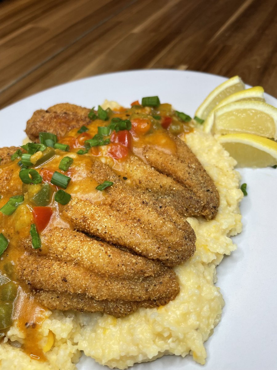 Chefnorm's tweet photo. @DGUNZ22 Well known for my shrimp and grits.  #chefnorm #chefnormscatering https://t.co/jgaNGgKXHf