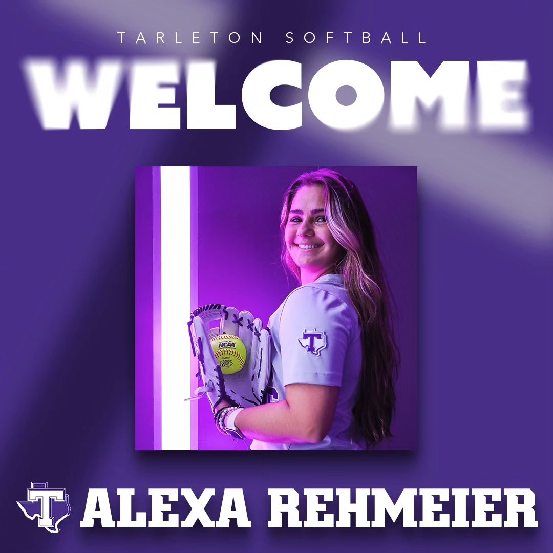 Howdy, Alexa Rehmeier! 🤠Welcome to Tarleton!

Read more - bit.ly/3NvGPNw