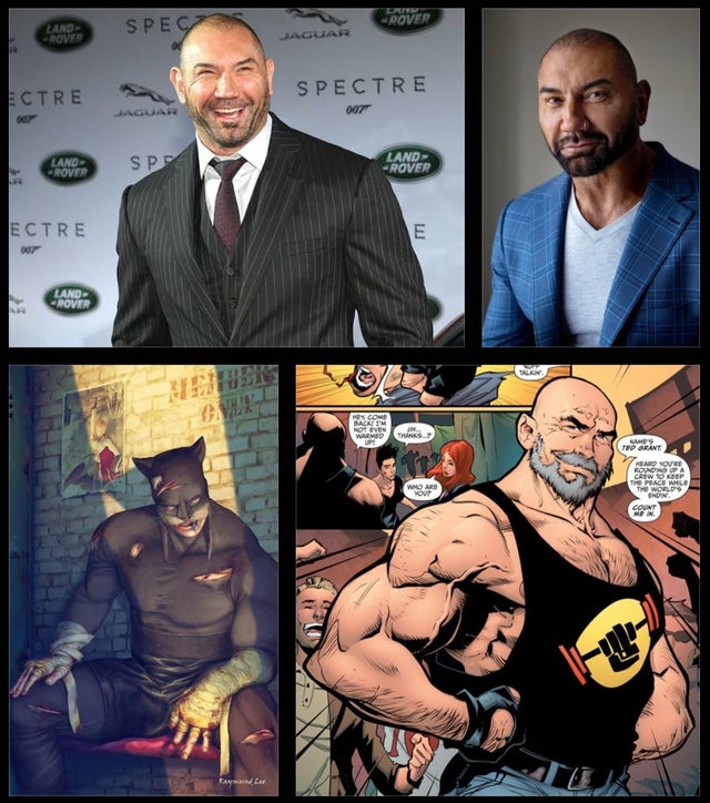 @JamesGunn 
HEAR ME OUT!

@DaveBautista as Wildcat in the #DCU.