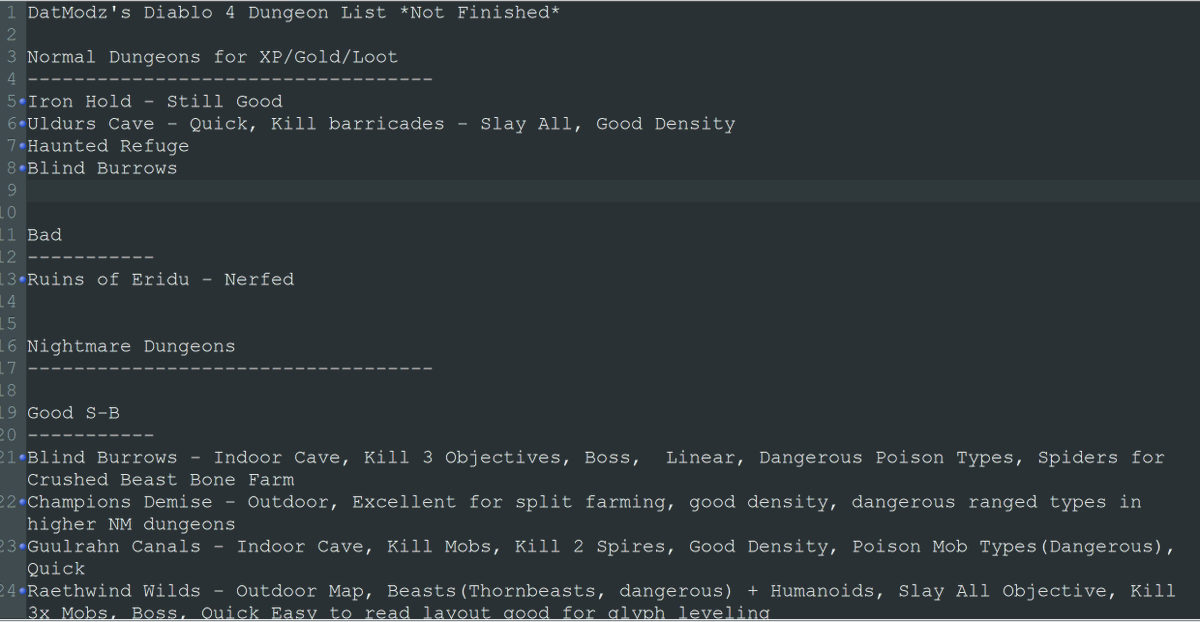DatModz's tweet image. Diablo 4! Finishing my Nightmare Dungeon Tier List &amp;amp; Farming Upgrades for Uber Lilith Soon™

twitch.tv/datmodz