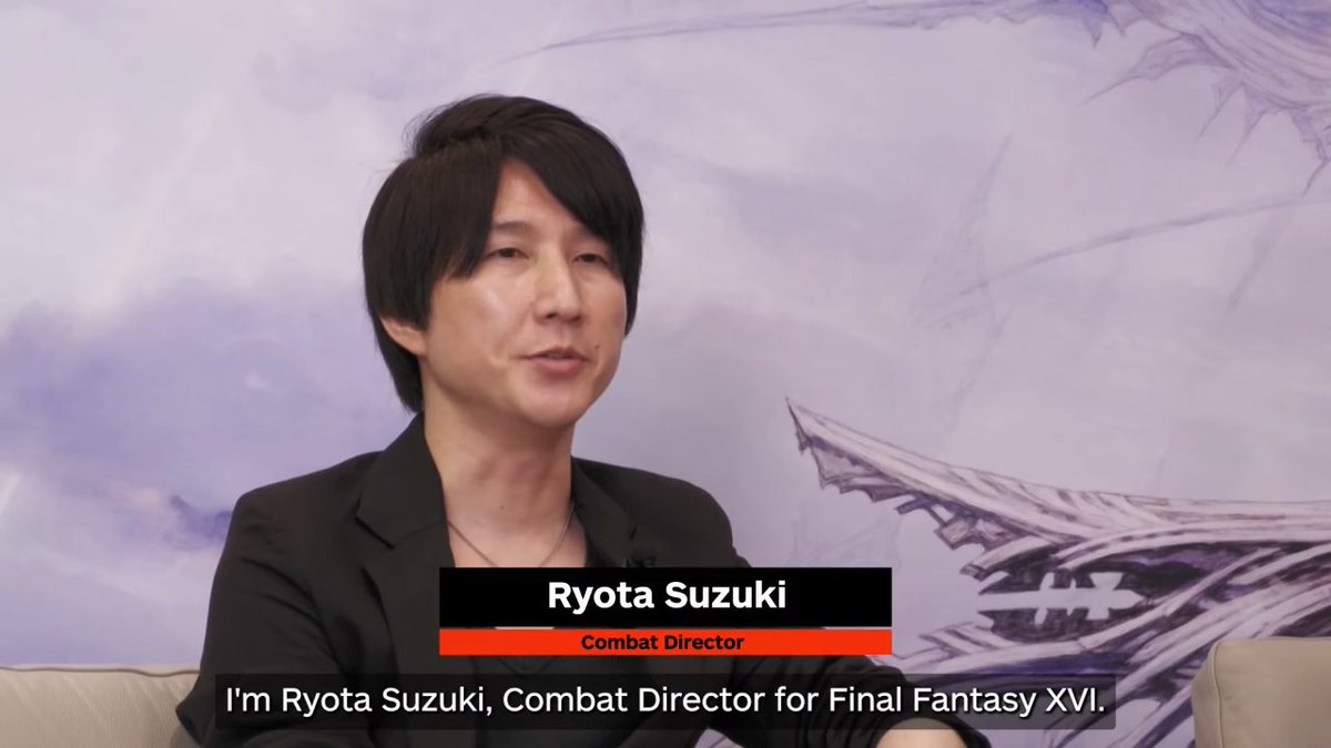 Dreamboum's tweet photo. The devs of Final Fantasy XVI shared their top 3 Final Fantasy games

Hiroshi Takai - Main Director
1.  FF5
2. FF6
3. FF10

Kazutoyo Maehiro - Creative Director &amp; Writer
1.  FF5
2. FF Tactics
3. FF12

Ryota Suzuki - Battle Director
1.  FF3
2. FF10
3. FF5 https://t.co/XAqIBEb7xp