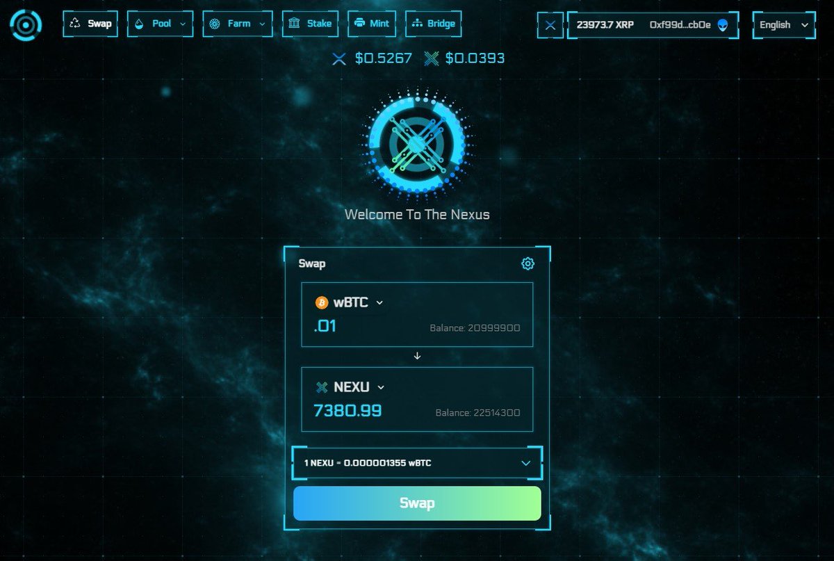 Have you entered the Nexus Portal? We are bringing a unique DEX and AMM to the #XDC Network, coupled with some utility packed NFTs, and an XDC wide airdrop. Hop in discord to find more info and use the XRPL EVM beta: discord.com/nexusportal